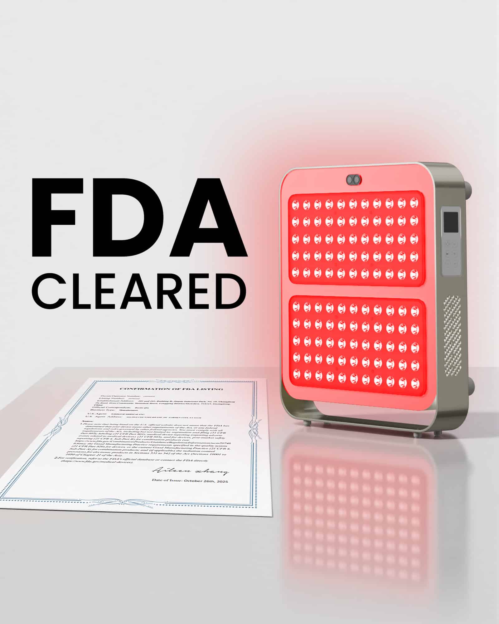 emberpro200-FDA EmberTouch® EmberPRO 200 Red Light Therapy Panel